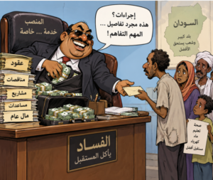 السودان ومحاربة الفساد: أولوية بناء المؤسسات على مطاردة الفاسدين